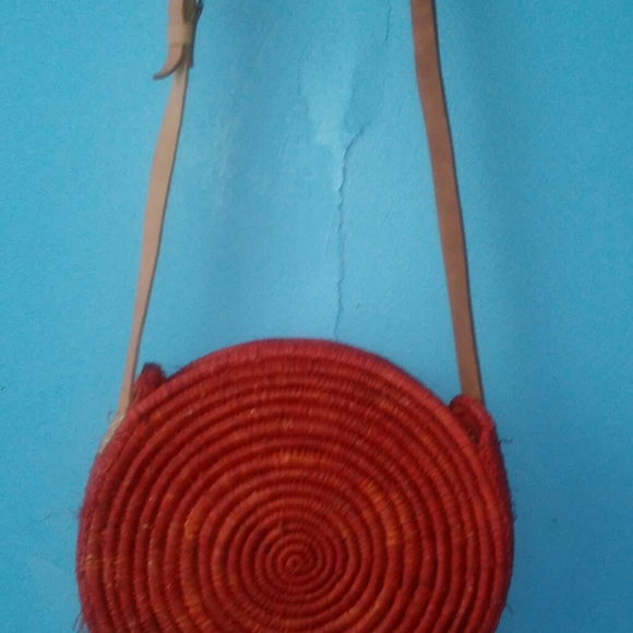 Red vintage bag - Picture 3 of 5